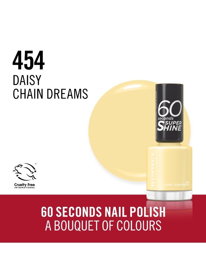 RIMMEL LONDON 60 Seconds Nail Polish - 454 Daisy Chain Dreams - Image 3