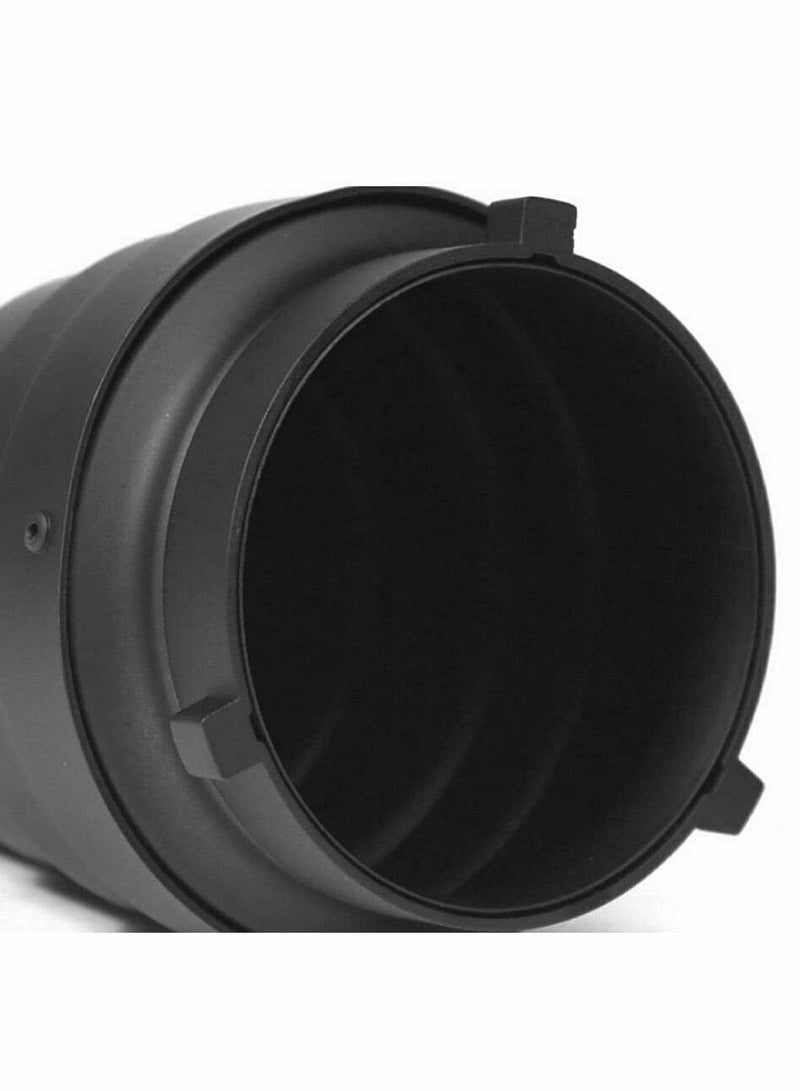 Snoot, Room Flash Snoot, Metal Conical Snoot with Honeycomb Grid & 5pcs Color Filter Kit, for Bowens Mount Studio Flash Strobe Monolight - Image 5