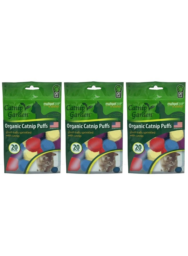 Multipet CATNIP PUFFS ORG 20PK