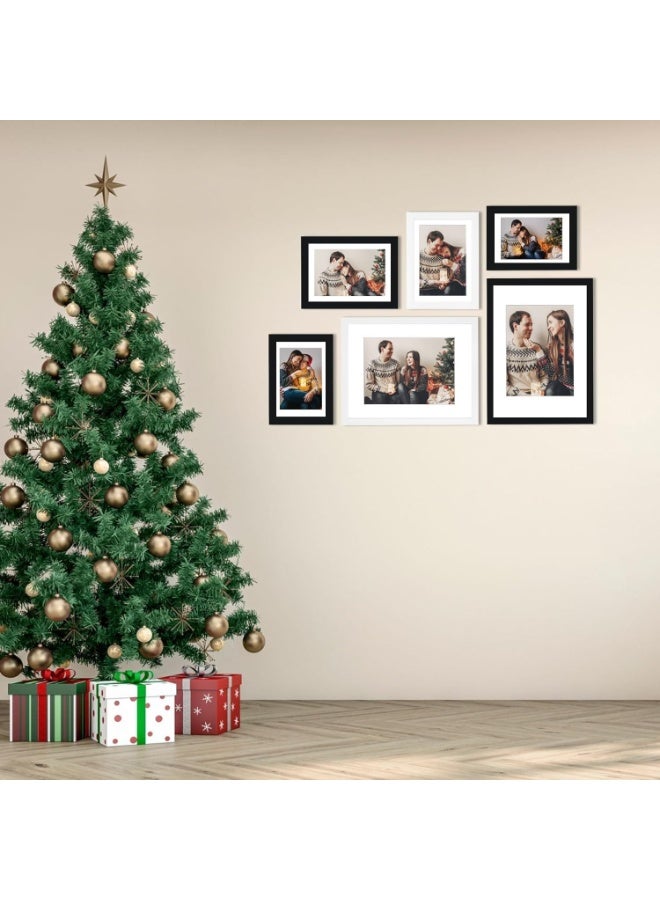 إطار صور خشبي أسود مقاس A3 - إطار أنيق وبسيط مثالي للمنزل أو المكتب أو العرض في المعرض - Image 3