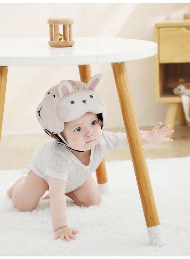 AnjeeIOT Baby Safety Helmet, Mambobaby Breathable Baby Head Protector for Crawling Walking, Ultra-Lightweight, Soft and Adjustable Baby Helmet Suitable for Babies 6-24 Months (Brown) - Image 2