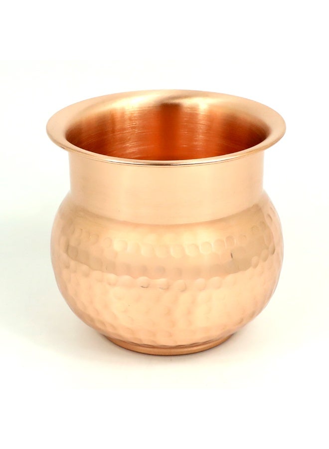 Madhoor Copper Lota for Kalash 9 cm