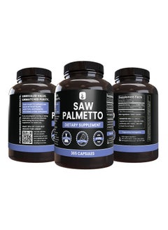 PURE ORIGINAL INGREDIENTS Saw Palmetto (365 Capsules) No Magnesium Or Rice Fillers Always Pure Lab Verified  - Image 5