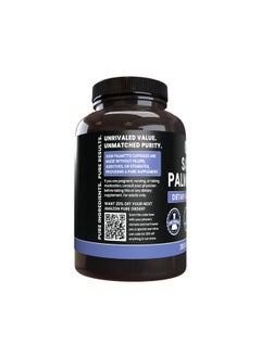 PURE ORIGINAL INGREDIENTS Saw Palmetto (365 Capsules) No Magnesium Or Rice Fillers Always Pure Lab Verified  - Image 3