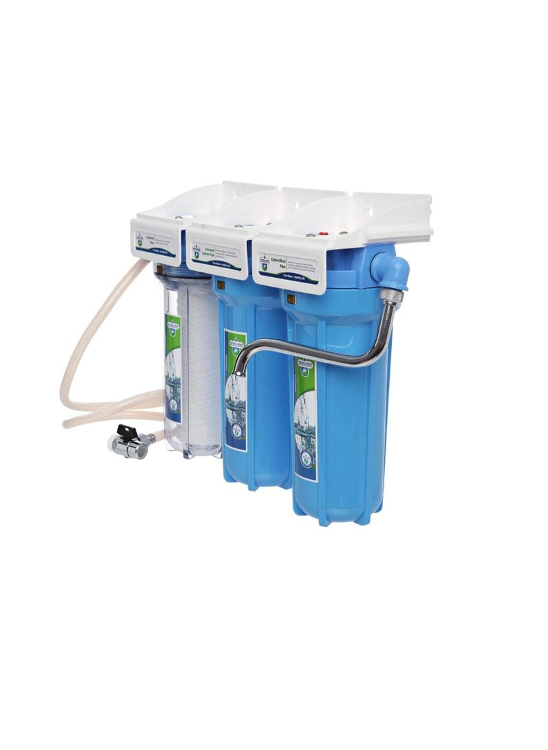 NATIONAL GREEN National Green Triple Water Purification System, Blue NTWPS-10R-SAN-WM-BH  - Image 3