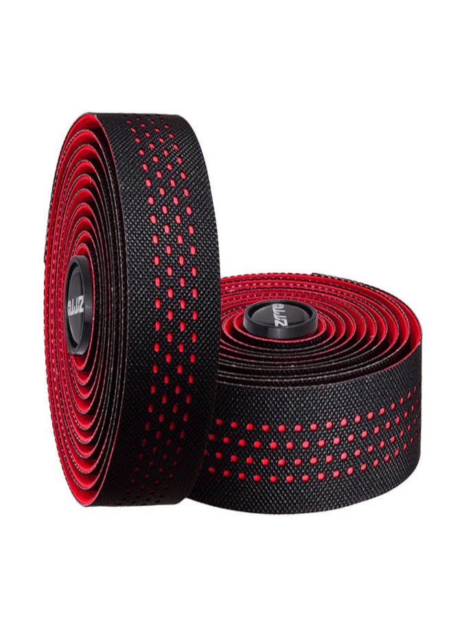 ZTTO Soft Breathable Road Bike Bicycle Handlebar Tape Cork EVA PU Bar Tape Professional Cycling Damping Anti-Vibration Wrap With 2 Bar Plug - Image 1