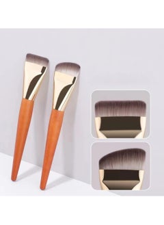 2 pcs Professional Ultra Thin Liquid Foundation Brush Soft Liquid Blush Face Makeup Flat Foundation Brush - pzsku/ZC31BAFE50BB376B058A1Z/45/_/1739981090/4f79dad3-386f-4389-b586-01b8ae2024bd