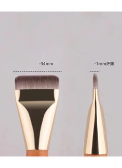 2 pcs Professional Ultra Thin Liquid Foundation Brush Soft Liquid Blush Face Makeup Flat Foundation Brush - pzsku/ZC31BAFE50BB376B058A1Z/45/_/1739981131/1391b82b-41e3-45ed-a6ae-35489199a6d0