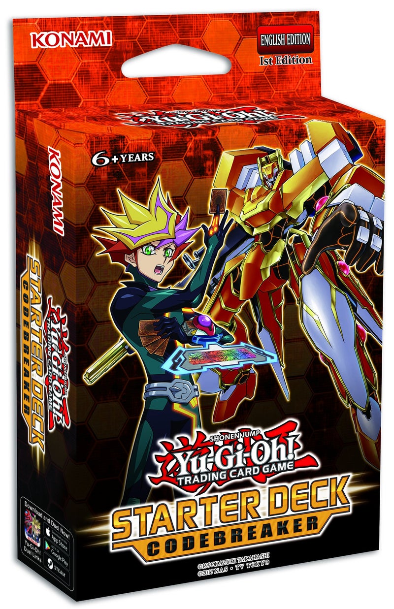 Yu-Gi-Oh! Konami YuGiOh Trading Card Game Starter Deck: Codebreaker