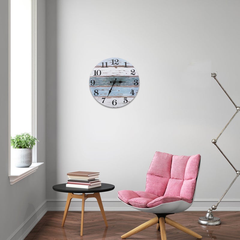 🏠 ساعة حائط صامتة بتصميم كلاسيكي لغرفة النوم وغرفة المعيشة بمواد متينة - Image 4