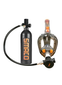 Full Face Snorkel Mask with Scuba Tank Compatibility – 180° Wide View, Anti-Fog, Waterproof, Smooth Breathing, CO₂ Separation, Camera Holder | Snorkeling Gear - pzsku/ZC31C2CF1D29C536A9240Z/45/_/1740127457/a89bc3af-93cf-4e42-88de-62be11b8e307