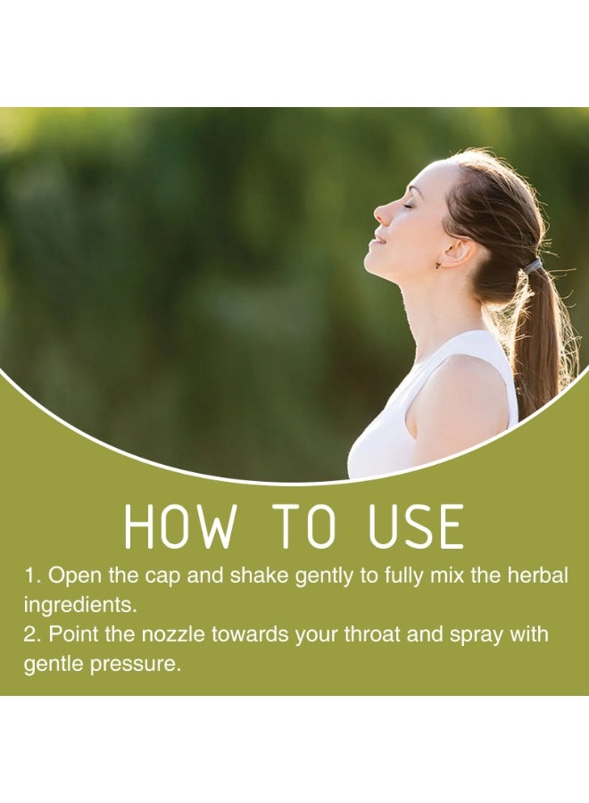Googeer Natural Essence Lung Support Spray Powerful Respiratory Cleanse for Breath Health Deep Cleaning Mist 30ml 2 Packs - Image 3
