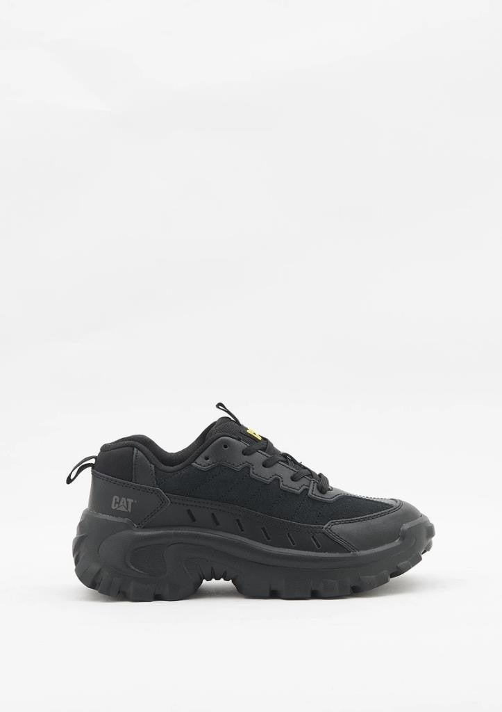 CAT erpillar Intruder Essential Black Suede Men's Sneaker  - Image 1