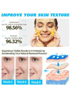 IKZEE 120 Pcs (Two Packs) Kojic Acid & Turmeric Cleansing Pads for Dark Spots Turmeric Kojic Acid Cleansing Pads Helps Balance Skin Oil & Water Fade Spot Remove Excess Keratin Clean Oil Refines Pores  - Image 5