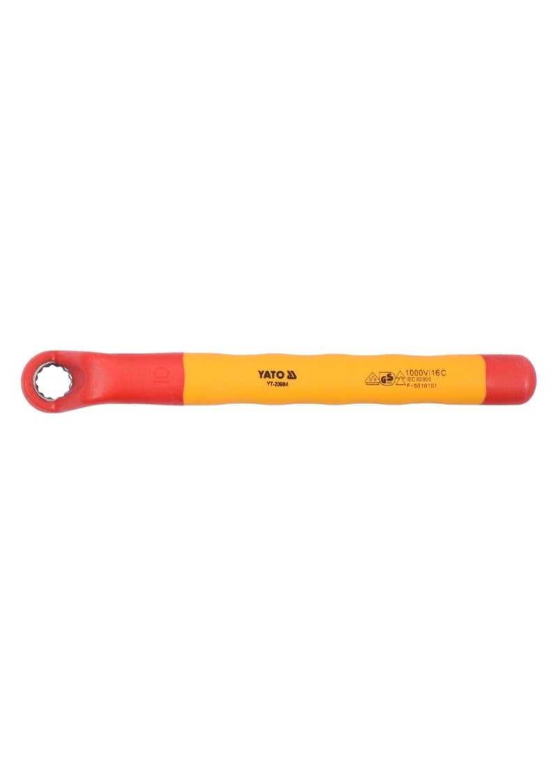 Yato YATO Insulated Ring Wrench 10mm VDE-1000V YT-20984 