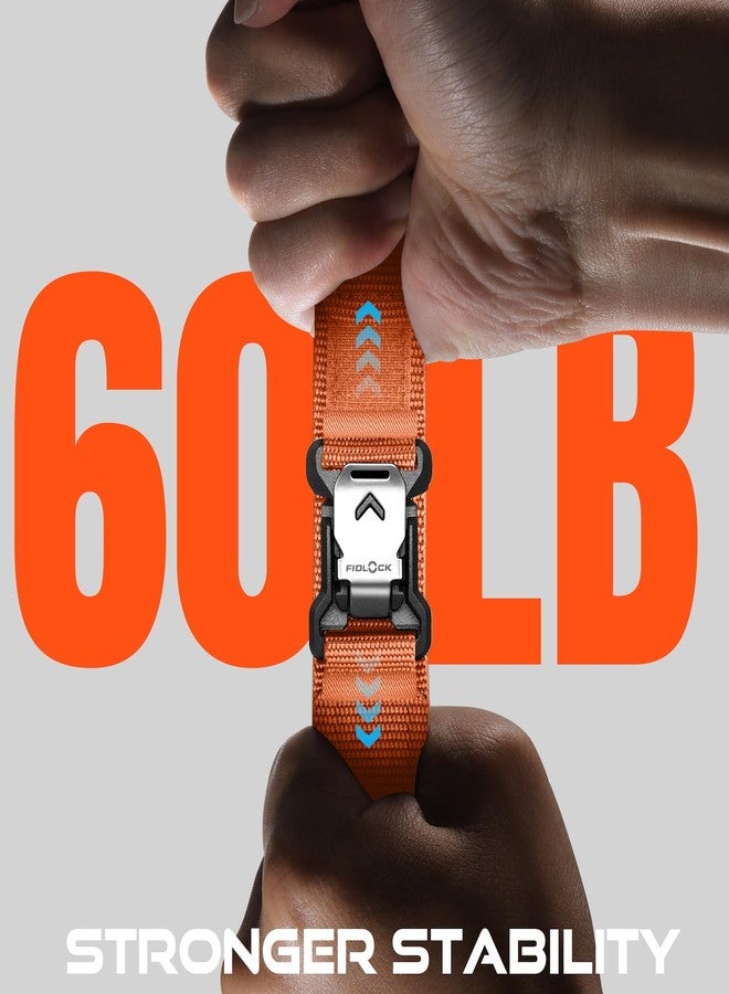 Bandletic سوار Bandletic متوافق مع ساعة Apple Watch Ultra/Ultra 2، متوفر بأحجام 49 مم، 45 مم، 46 مم، 44 مم، و42 مم (3، 2، 1)، مصنوع من النايلون الناعم والمتين، مناسب للرياضة، مزود بإبزيم مغناطيسي، متوافق مع ساعات iWatch Series SE، 10، 9، 8، 7، 6، 5، 4، 3، 2، 1 - Image 4