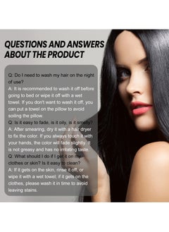 EELHOE Disposable Hair Stick | Quick Gray Hair Coverage with Non-Damaging Black Color Enhancement  - Image 2
