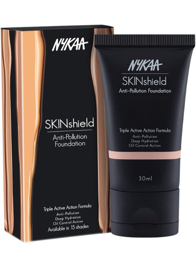 نيكا كريم أساس نايكا سكينشيلد المضاد للتلوث غير اللامع - بيج وردي - 04 - Image 4
