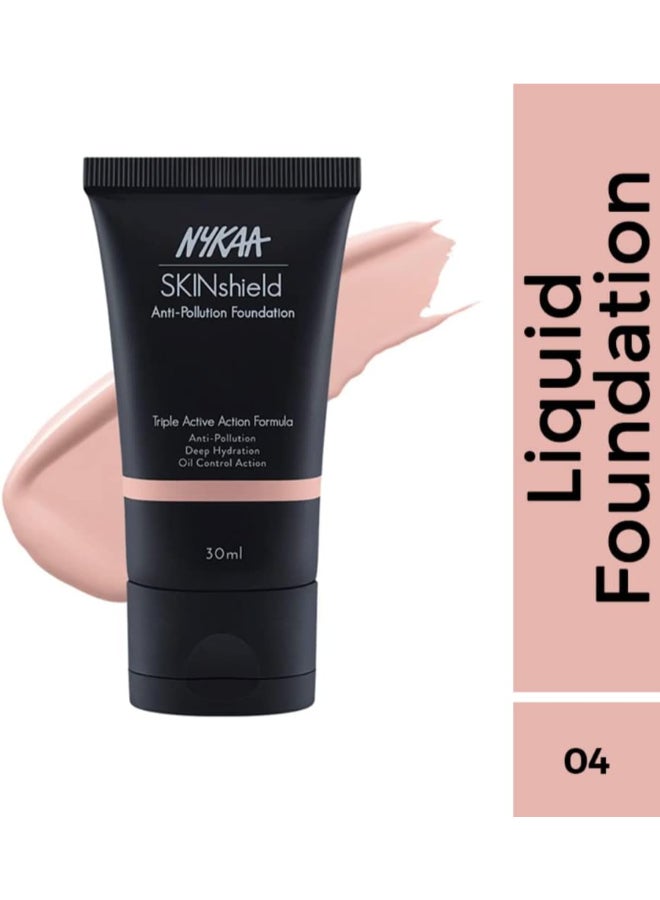 نيكا كريم أساس نايكا سكينشيلد المضاد للتلوث غير اللامع - بيج وردي - 04 - Image 3