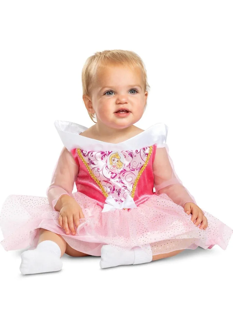 Party Centre Disney Baby Sleeping Beauty Aurora Classic Infant Costume, Red,12-18 Months