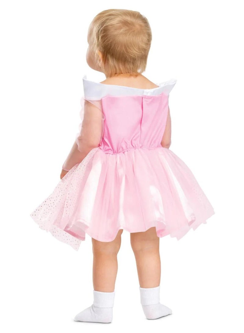 Party Centre Disney Baby Sleeping Beauty Aurora Classic Infant Costume, Red,12-18 Months - Image 2