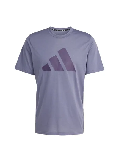adidas Tr-Es Fr Logo T Purple Training T-Shirts For Men XS