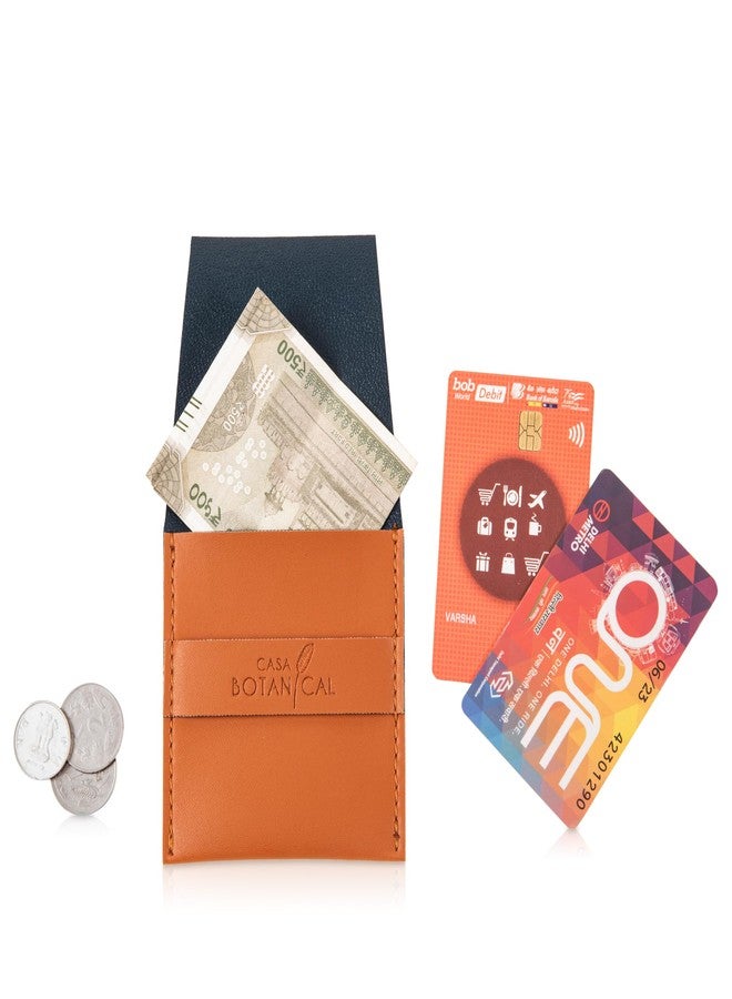 Casa Botanical Leather Pouch, Pocket Cosmetic Bag for Women, Waterproof Makeup Bags, Travel Organizer for Coin Purse, Lipstick, Headphones, Jewelry Accessories - Small Pouches - Image 4