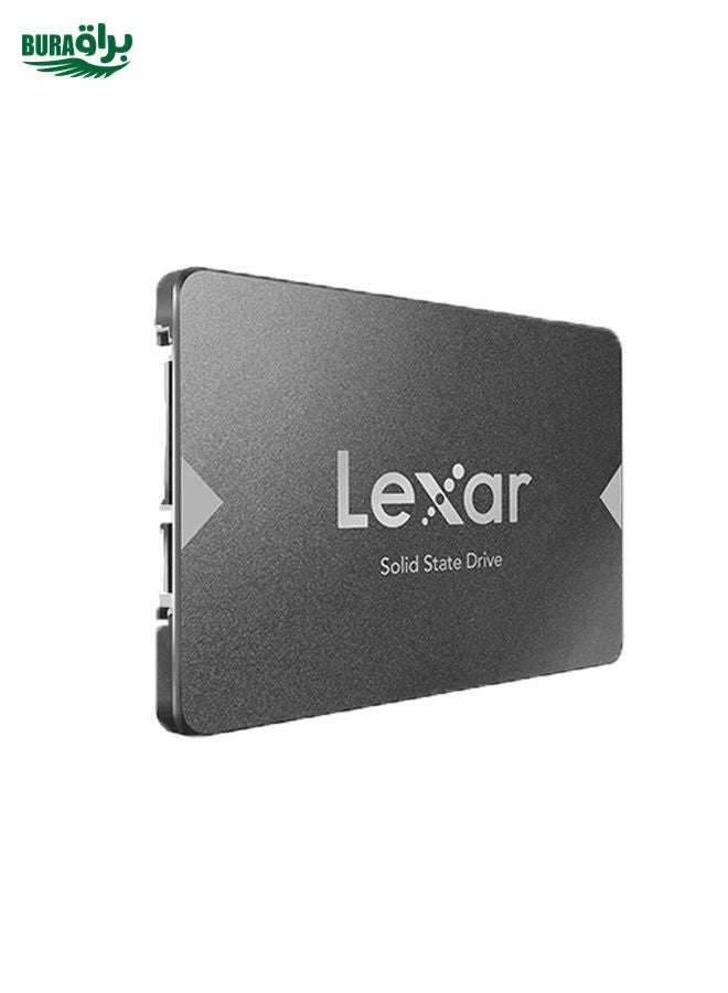 BURAQ Lexar NS100 2.5 inch SATA3 Notebook Desktop SSD Solid State Drive, Capacity: 256GB(Gray)  - Image 2