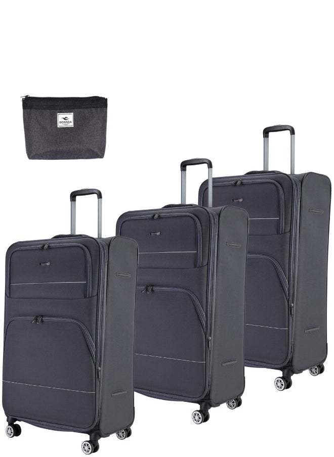 pierre cardin Lightweight Luggage Set of 3  - Image 1