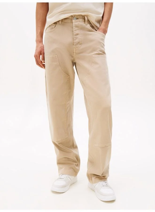 تومي جينز Relaxed Stretch Carpenter Chino Trousers