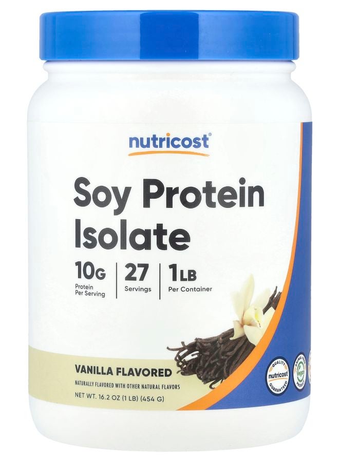 Nutricost Soy Protein Isolate Vanilla 1 lb (454 g)