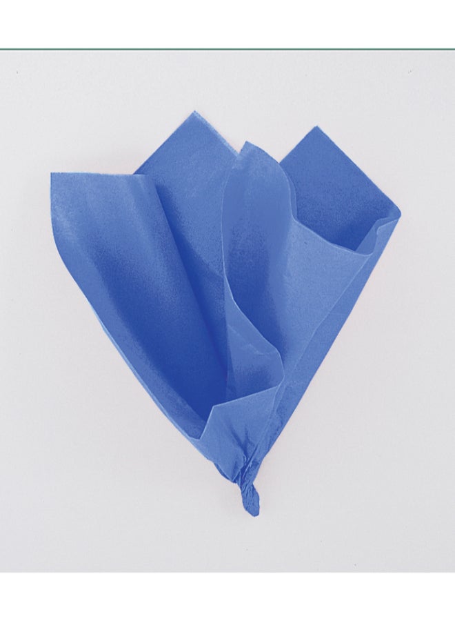 Unique 10 Royal Blue Tissue Sheets - Image 1