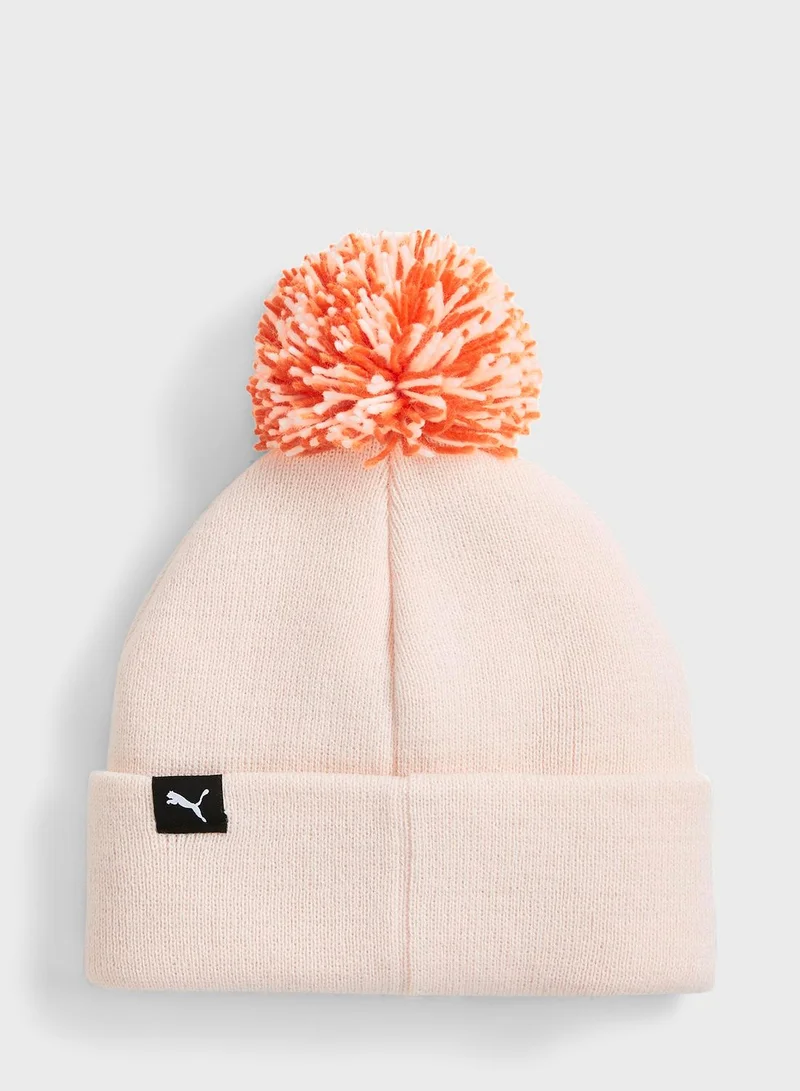 PUMA Kids Mixmatch Pom Pom Beanie