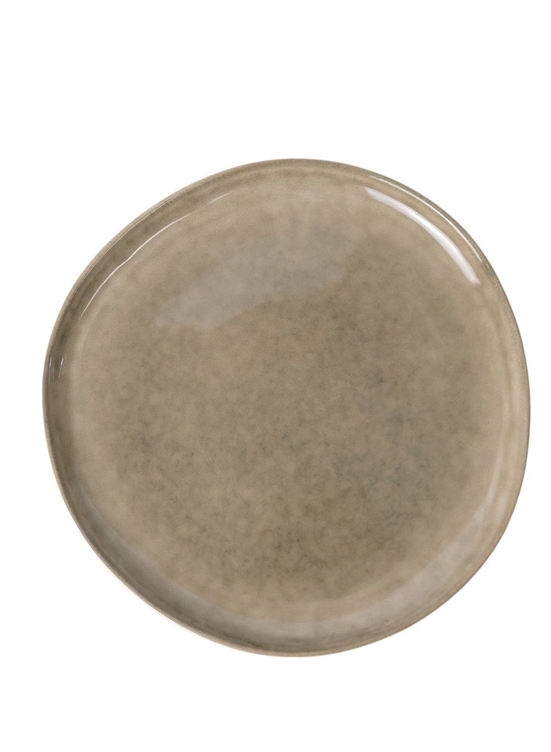 Cuisine Art Cuisine Art Jamie Stoneware Dinner Plate - 27cm, Brown (Set of 4)  - Image 2