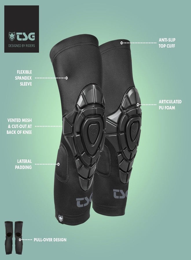 TSG Knee Sleeve Joint, Crash Protection, Bicycle, Skating, Lycra Sleeve, Softshell, PU Foam Padded, Lightweight, Flexible, Anti Slip, Washable, All Mountain, Trail, Swiss Design - Image 3