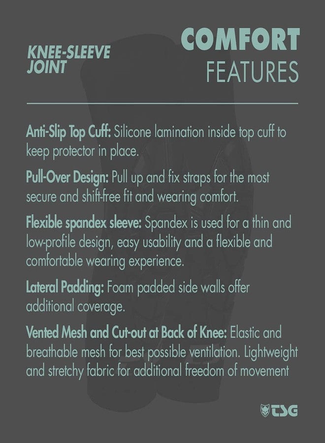 TSG Knee Sleeve Joint, Crash Protection, Bicycle, Skating, Lycra Sleeve, Softshell, PU Foam Padded, Lightweight, Flexible, Anti Slip, Washable, All Mountain, Trail, Swiss Design - Image 5