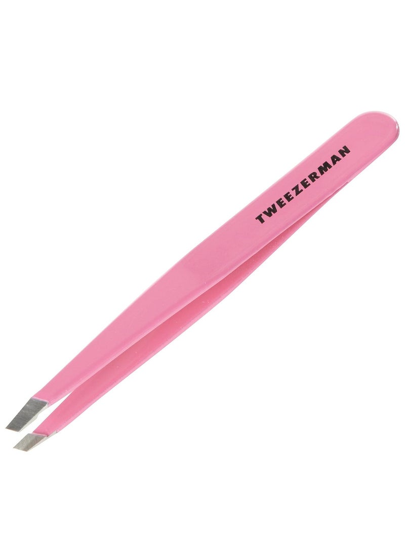 Tweezerman - Tweezerman Stainless Steel Slant Tweezer Pretty in Pink - Image 1