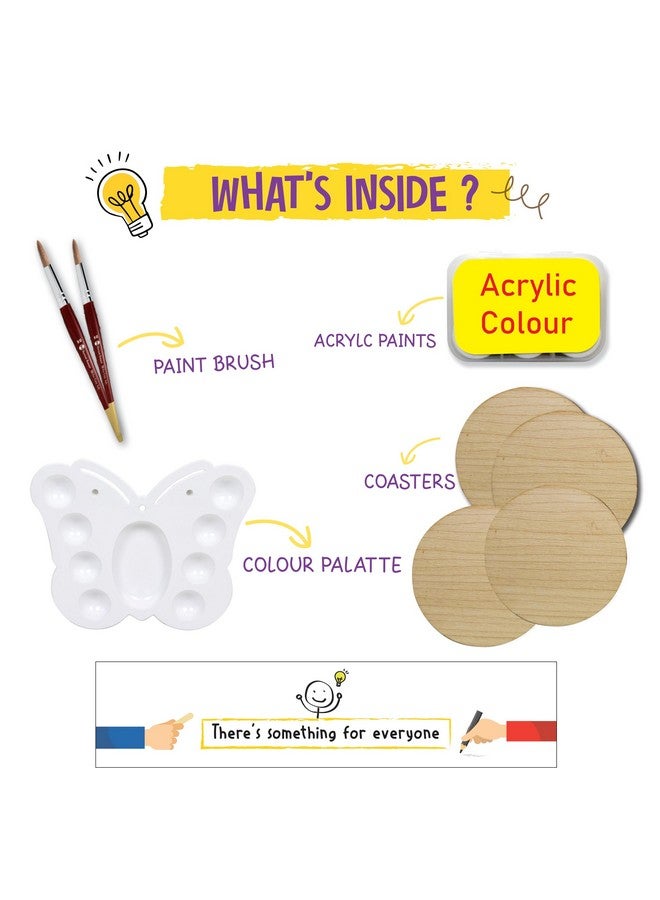 Lighthouse طقم صنع الأكواب من LIGHTHOUSE، أكواب DIY، مجموعة حرفية من 4 أكواب للأطفال من 7 سنوات فما فوق، طقم فن الماندالا مع مجموعة الرسم للأطفال - هدايا للفتيات، طقم DIY للأطفال - Image 2