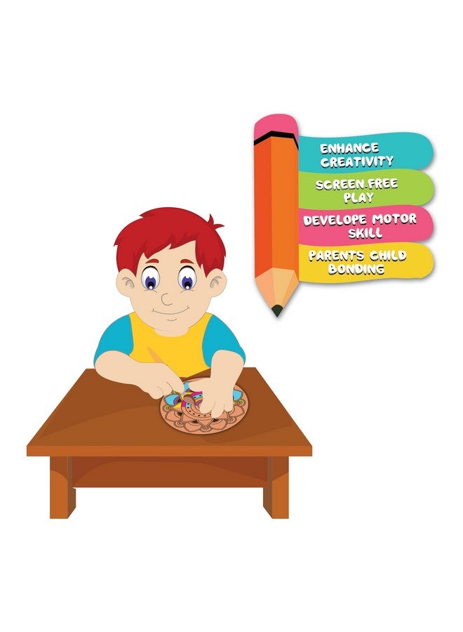 Lighthouse طقم صنع الأكواب من LIGHTHOUSE، أكواب DIY، مجموعة حرفية من 4 أكواب للأطفال من 7 سنوات فما فوق، طقم فن الماندالا مع مجموعة الرسم للأطفال - هدايا للفتيات، طقم DIY للأطفال - Image 5