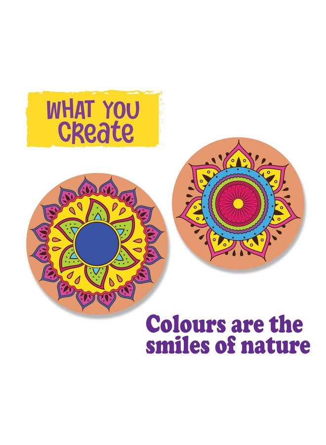 Lighthouse طقم صنع الأكواب من LIGHTHOUSE، أكواب DIY، مجموعة حرفية من 4 أكواب للأطفال من 7 سنوات فما فوق، طقم فن الماندالا مع مجموعة الرسم للأطفال - هدايا للفتيات، طقم DIY للأطفال - Image 4