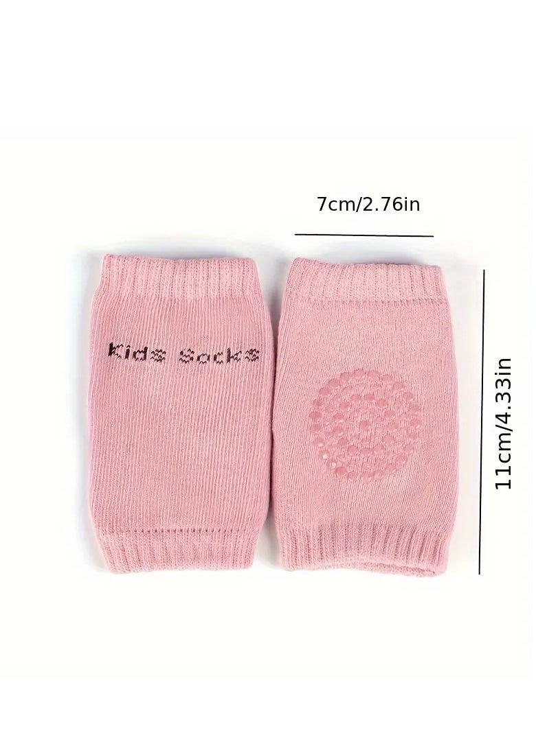 Gonice - 5 colors Soft Elastic Knee and Elbow Brace Pads for Babies and Toddlers - Image 1