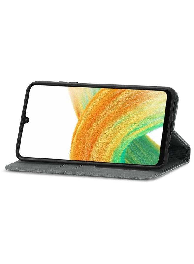 S-TOP Case For Samsung Galaxy A13 4G Retro Skin Feel Magnetic Horizontal Flip Leather Phone Case - Image 4