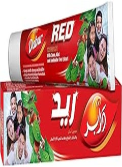 Dabur Red Ayurvedic Toothpaste 100gm | All Natural Ingredients | Completed Care, Fights 7 Dental Problems | For Strong Teeth & Healthy Gums