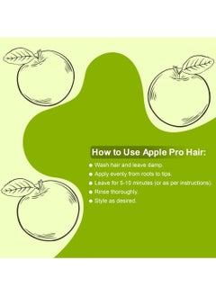 Swift Apple Pro Gray Coverage Hair Dye, Hair Color Cream 500ml dark black  - Image 3