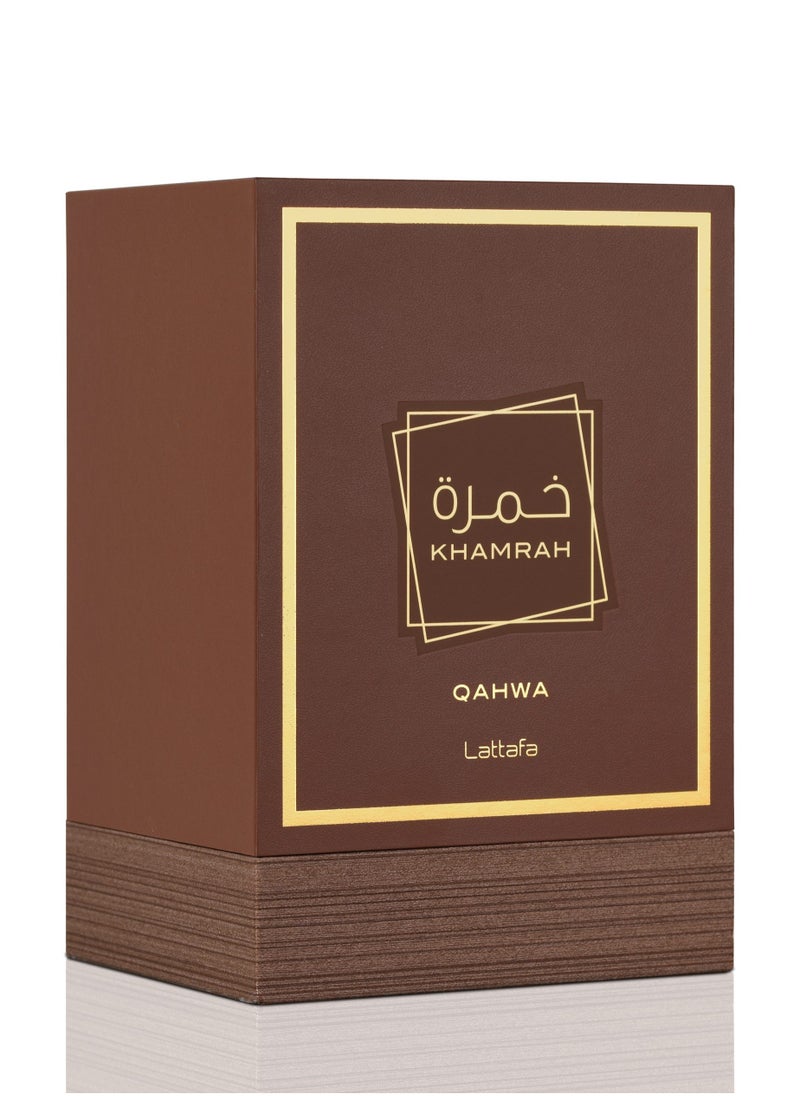 Lattafa Khamrah Qahwa For Unisex Eau De Parfum 100ml  - Image 1
