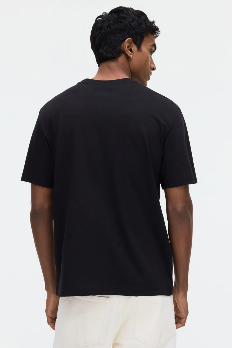 H&M  Regular Fit COOLMAX® T-shirt for Men | Best Price UAE