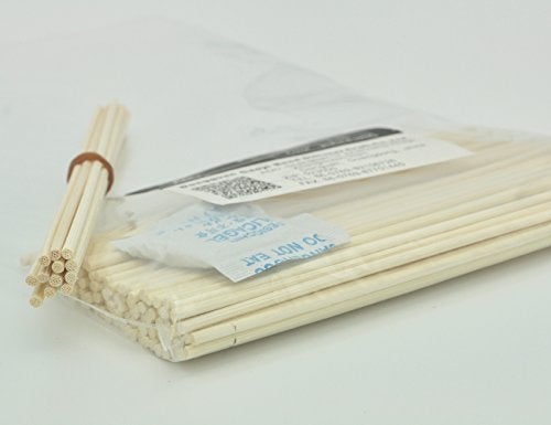 Ougual 100 Pieces Natural Rattan Reed Diffuser Replacement Sticks (12" x 3mm) - Image 5