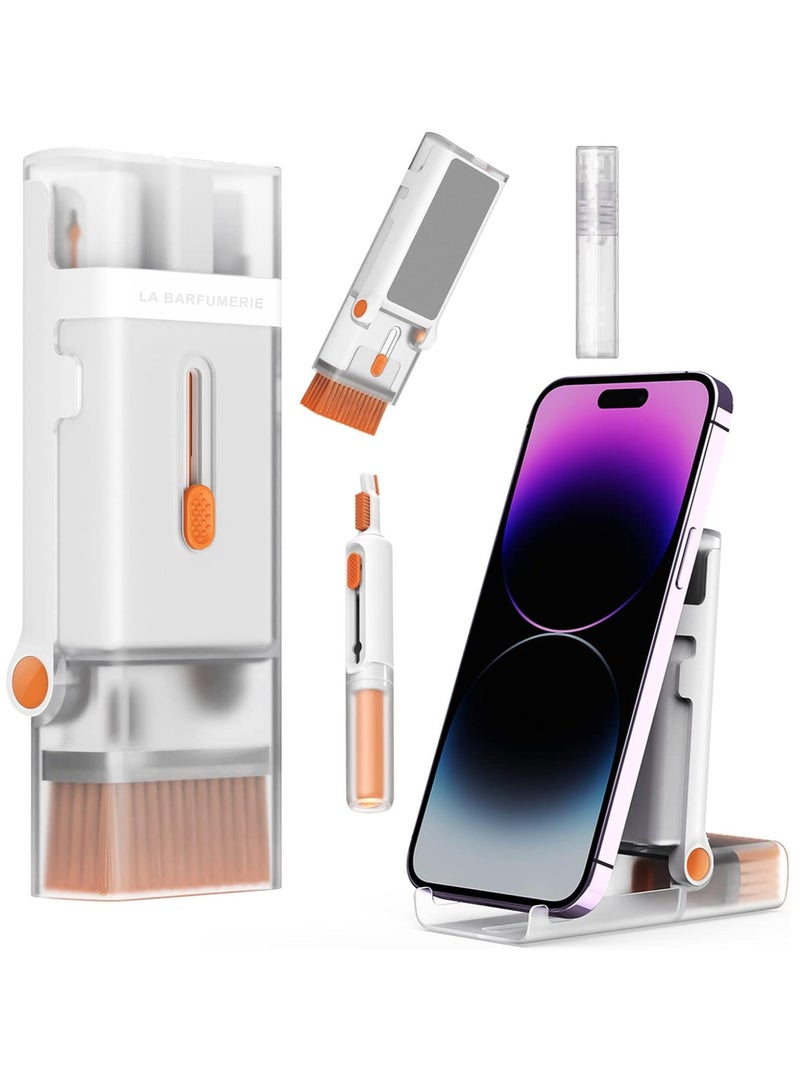 Electronics Cleaning Kit with Phone Stand. Keyboard Brush, Headphone Cleaning Tool, Screen Cleaner, Cell Phone Holder for Desk. Clean to Computer, MacBook, Laptop, iPhone, Airpods pro, Ipad. - Image 1