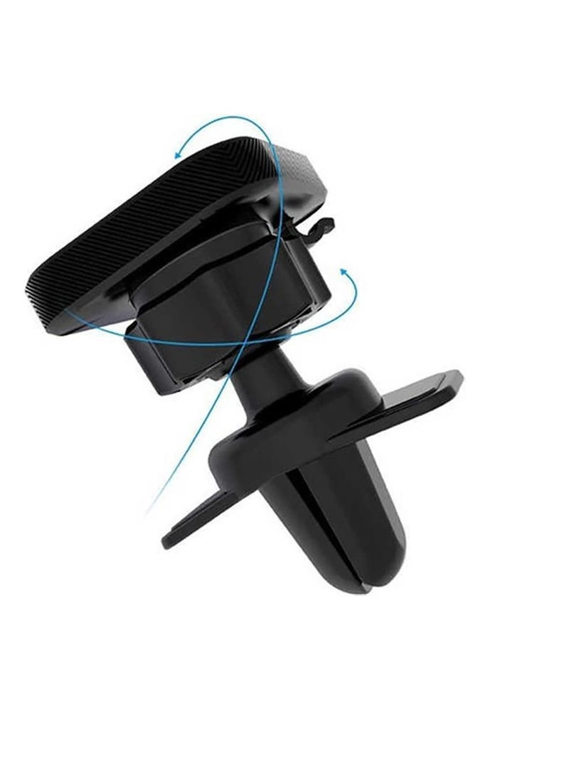 GO-Des GD-HD635 2in1 Magnetic Car Phone Holder Mount - 360 Degree Adjustable Head Dashboard and Air Vent Mount - Image 3