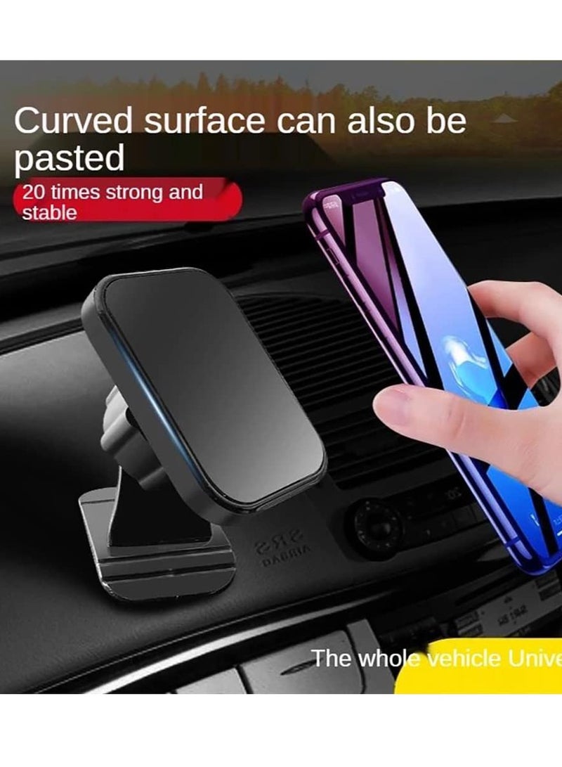 GO-Des GD-HD635 2in1 Magnetic Car Phone Holder Mount - 360 Degree Adjustable Head Dashboard and Air Vent Mount - Image 5